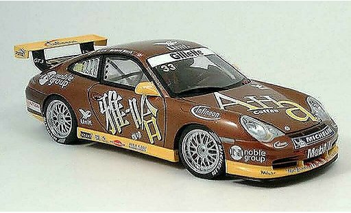 Porsche 911 GT3 1/18 Autoart R marsh no.1 asian carrera cup 2004 modelauto