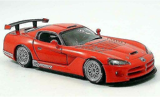 Dodge Viper Competition 1/43 Autoart Car Plain Body rood 2004 modelauto