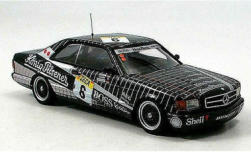 Mercedes 500 Coupe 1/43 Autoart (W126) No.6 AMG 24h Spa 1989 modelauto