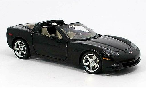 Chevrolet Corvette Coupe 1/18 Autoart C6 (c6) zwart 2005 modelauto