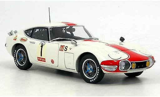 Toyota 2000 GT Fuji 1/18 Autoart no.1 24h 1967 modelauto