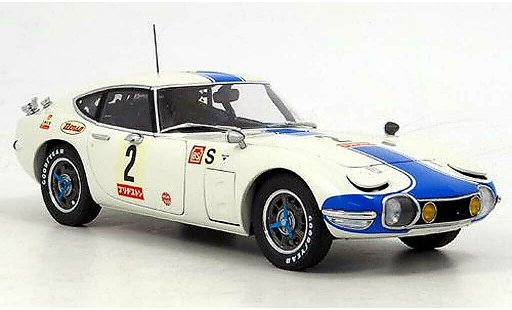 Toyota 2000 GT Fuji 1/18 Autoart no.2 24h 1967 modelauto