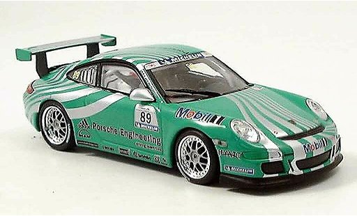 Porsche 911 GT3 CUP 1/43 Minichamps Racing No.89 groen modelauto