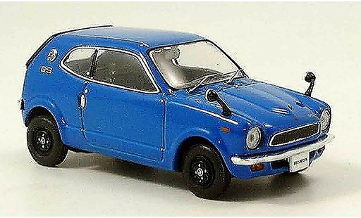 Honda Z 1970 1/43 Ebbro blauw modelauto