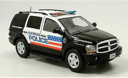 Dodge Magnum Police 1/43 Spark Politie Durango New Britain modelauto
