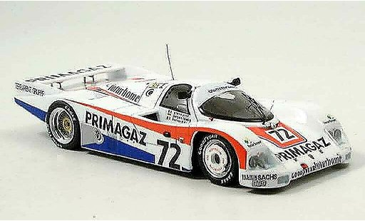 Porsche 962 1987 1/43 Spark No.72 Primagazzweiter Le Mans modelauto