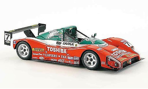 Ferrari 333 course 1/43 Red Line sp no.7 24h daytona 1999 modelauto