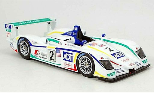 Audi R8 LMP course 1/18 Spark Le Mans dritter 2005 modelauto