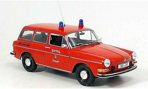 Volkswagen 1600 Variant 1/18 Minichamps l solingen pompier 1972 modelauto