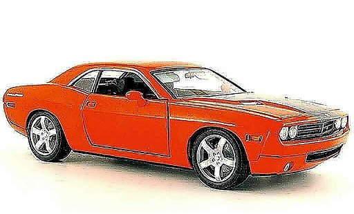 Dodge Challenger Concept 1/18 Fairfield Mint car oranje modelauto