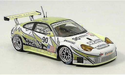Porsche 911 GT3 RSR 1/43 Spark White Lightning No.90 Le Mans 2006 modelauto