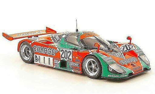 Mazda 767B Base 1/43 Q Model No.202 Charge 24h Le Mans 1989 modelauto