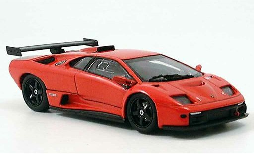 Lamborghini Diablo GTR 1/43 Kyosho rood modelauto