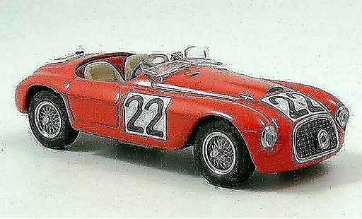 Ferrari 166 MM 1/43 IXO No.22 winnaar 24h Le Mans modelauto