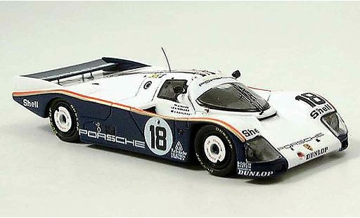 Porsche 962 1987 1/43 Spark No.18 Le Mans modelauto