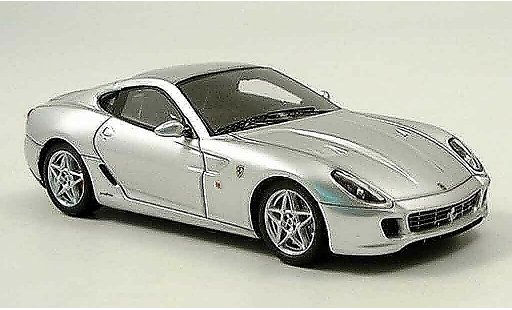 Ferrari 599 GTB 1/43 Red Line grijs metallic 2006 modelauto
