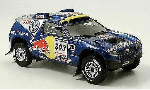 Volkswagen Touareg Dakar 1/43 Norev race no.303 rallye 2006 modelauto