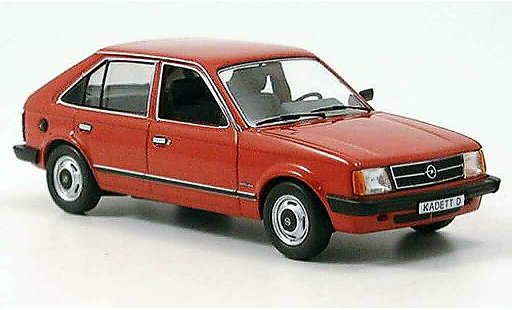 Opel Kadett D Base 1/43 Schuco rood 1979 1984 modelauto