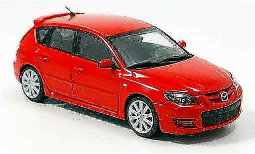 Mazda 3 MPS 1/43 Autoart rood modelauto