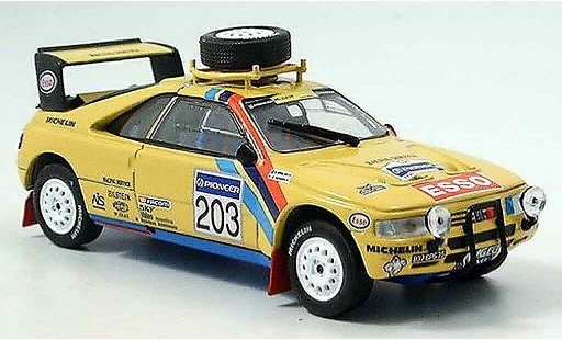 Peugeot 405 Turbo 16 1/43 Norev no.203 rallye paris dakar 1990 modelauto