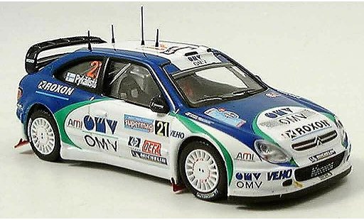 Citroen Xsara WRC 2005 1/43 IXO no.21 pykalisto ovaskeinen italien modelauto