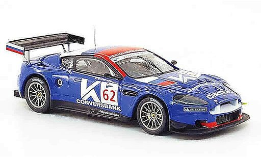 Aston Martin DBR9 gt1 1/43 IXO no.62 winnaar nurburgring turner dor bell 2005 modelauto