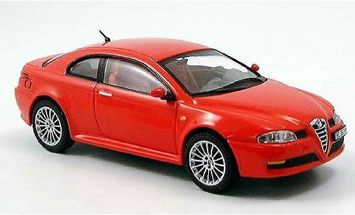 Alfa Romeo GT v6 3.2 1/43 IXO rood 2004 modelauto