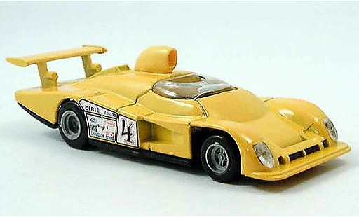 Alpine A442 le mans 1/43 Solido geel modelauto