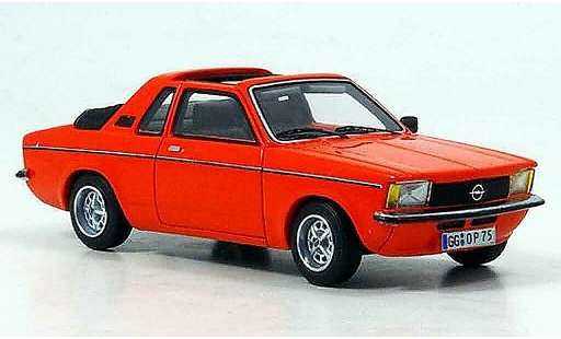 Opel Kadett C Aero 1/43 Neo oranjerood 1978 modelauto