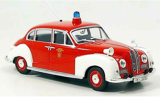 Bmw 501 pompiers 1/43 Minichamps Berufspompier Munchen modelauto