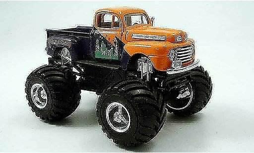 Ford F-100 Monster Truck 1/43 Yat Ming 00 oranje 1948 modelauto