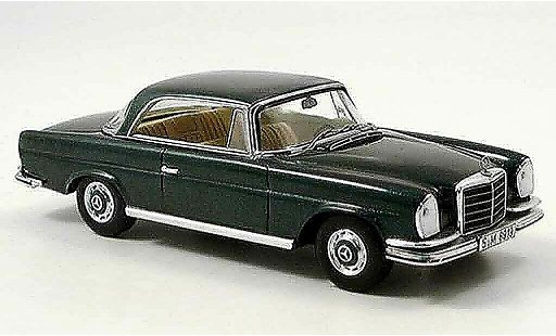 Mercedes 280 1961 1/43 Spark SE 3.5 Coupe (W 111) groen 71 modelauto