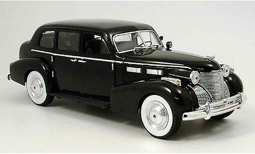 Cadillac Fleetwood Series 75 1/18 Jada Toys zwart der pate 1940 modelauto