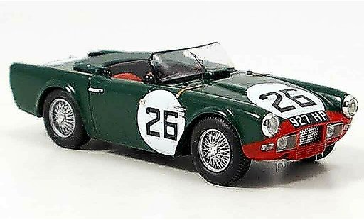 Triumph TR4 S 1/43 Spark No.26 Le Mans 1961 modelauto