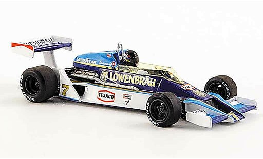 McLaren M26 Base 1/43 Minichamps Ford Hunt US GP avec Motornachbildung 1978 modelauto