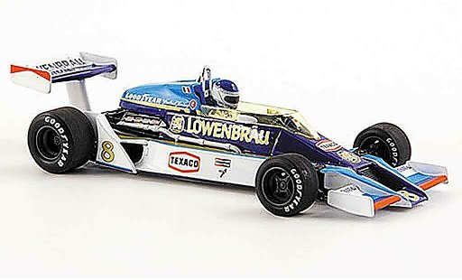 McLaren M26 Base 1/43 Minichamps Ford Tambay US GP avec Motornachbildung 1978 modelauto