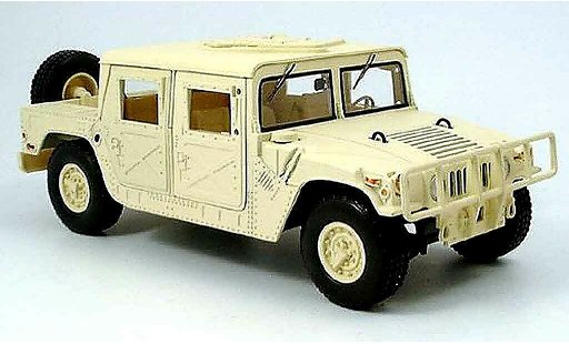 Hummer Humvee Pick Up 1/18 Motormax beige modelauto