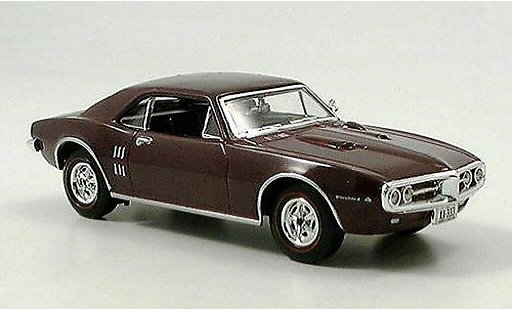 Pontiac Firebird 1967 1/43 Del Prado lila modelauto