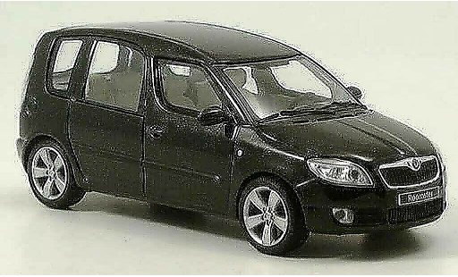 Skoda Roomster Base 1/43 Abrex zwart 2006 modelauto