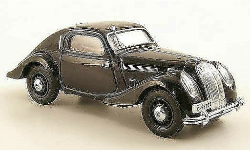 Skoda Popular Sport Monte Carlo 1/43 Abrex zwart 1935 modelauto