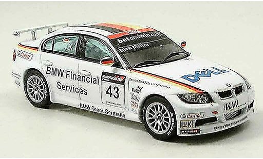 Bmw 320 WTCC 1/43 Spark E90 si No.43 Muller 2006 modelauto
