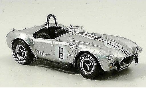 AC Cobra shelby 427 1/43 Del Prado s c No.6 grijs metallic modelauto