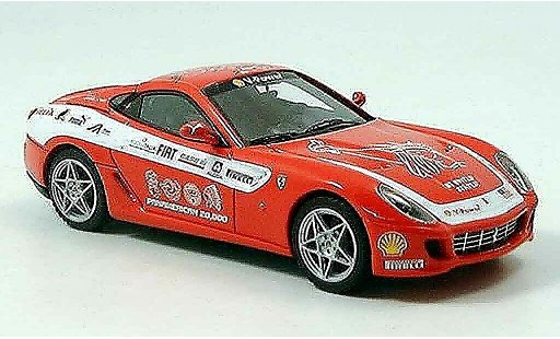 Ferrari 599 GTB 1/43 Look Smart fiorano panamericana rood modelauto