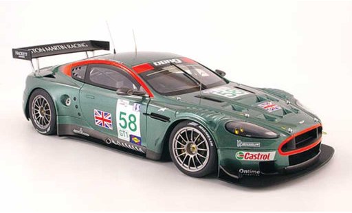 Aston Martin DBR9 gt1 1/18 Autoart no.58 sebring 2005 modelauto