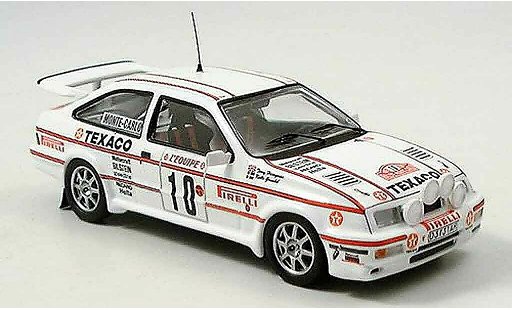 Ford Sierra Cosworth RS 1/43 Trofeu Texaco Rally Monte Carlo 1987 modelauto