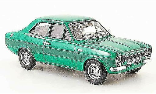 Ford Escort MK1 1/43 Trofeu 2000 groen modelauto