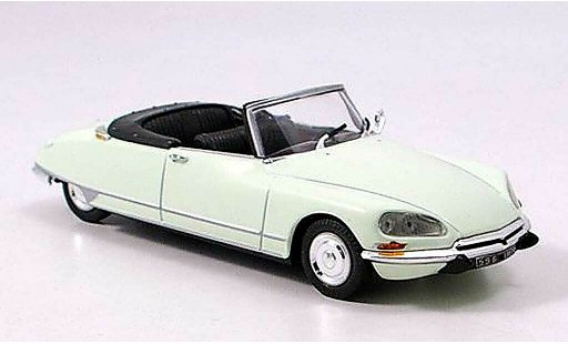 Citroen DS 21 1/43 Norev cabriolet wit 1970 modelauto