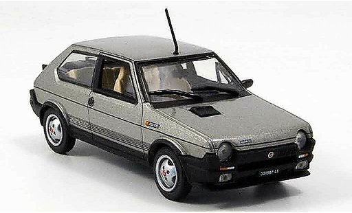 Fiat Ritmo Abarth 1/43 Norev grijs 1981 modelauto