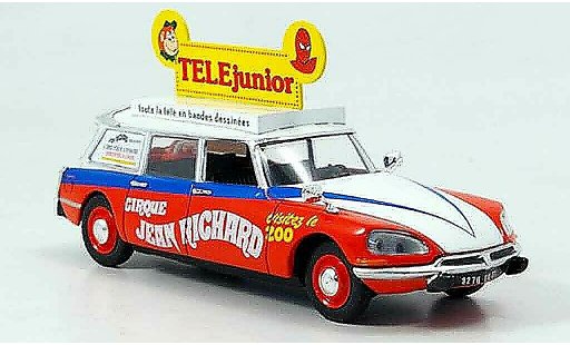 Citroen DS Break 1/43 Norev stationwagen zirkus pinder tinitin modelauto