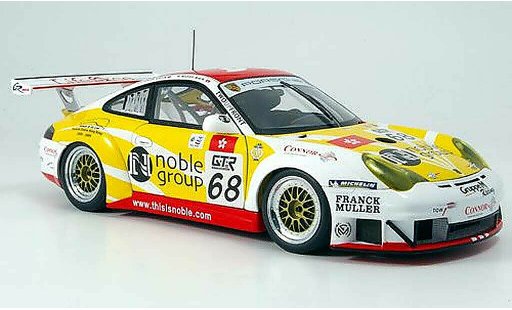 Porsche 911 GT3 RSR 1/18 Autoart no.68 fia gt 2005 modelauto